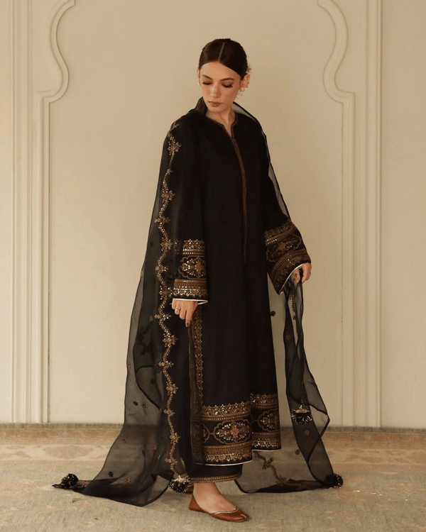 Royal Black Attire